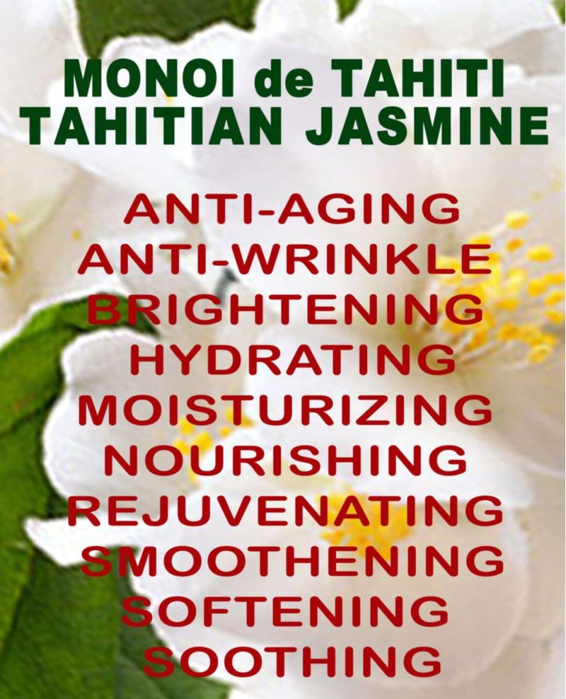 Aceite Botanical Beauty MONOI 30 ml Jazmín Tahitiano para piel y cabello