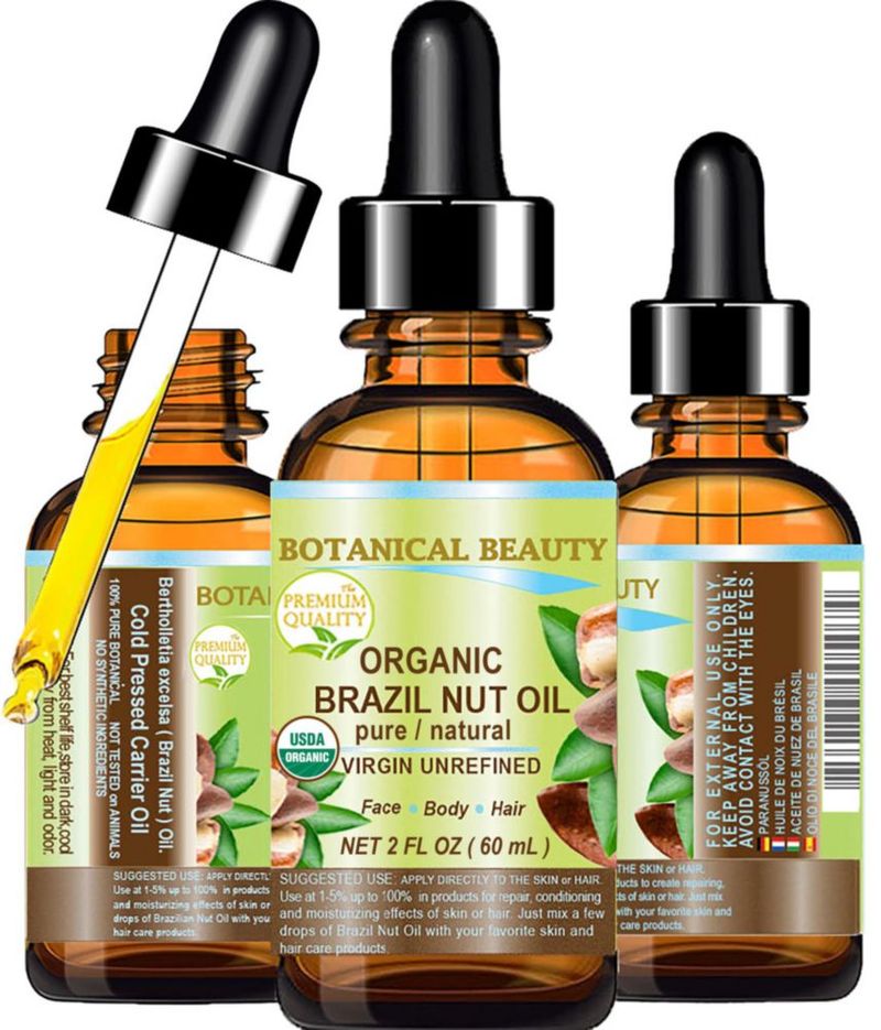 Aceite de Nuez de Brasil Botanical Beauty 60 ml Orgánico Virgen