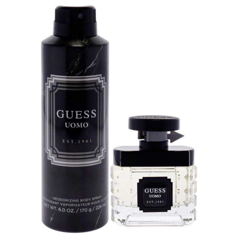 Set de regalo GUESS Uomo para hombre EDT de 50 ml y spray corporal desodorizante