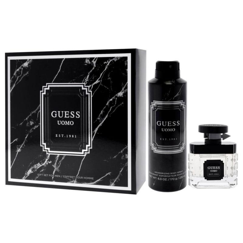Set de regalo GUESS Uomo para hombre EDT de 50 ml y spray corporal desodorizante