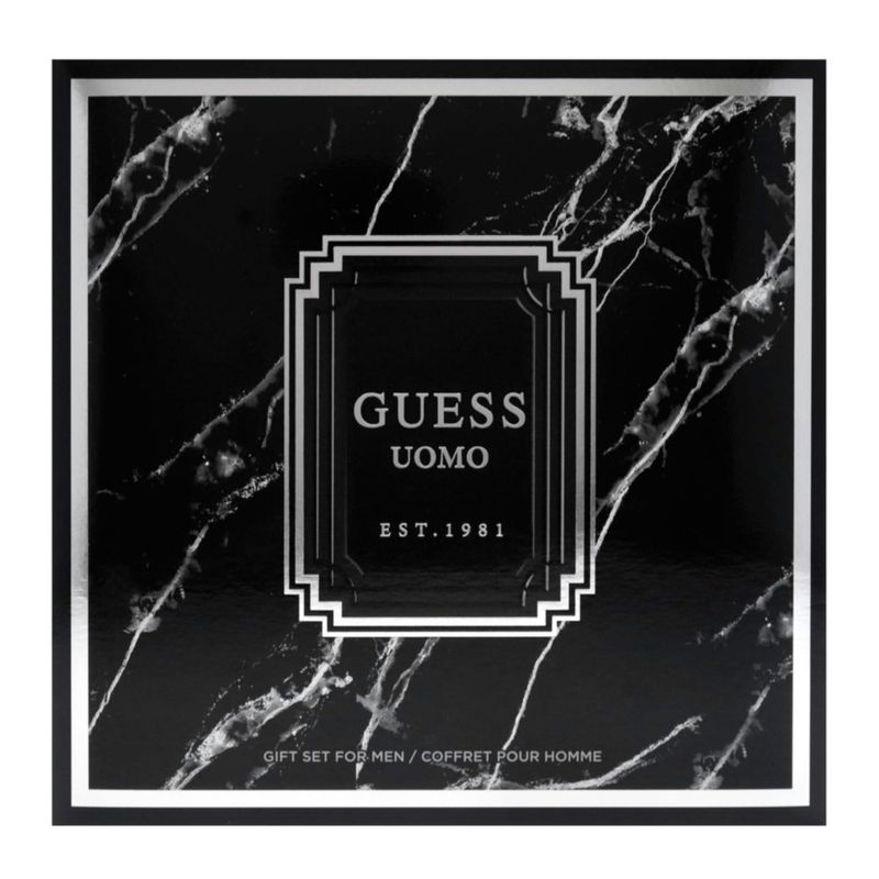 Set de regalo GUESS Uomo para hombre EDT de 50 ml y spray corporal desodorizante