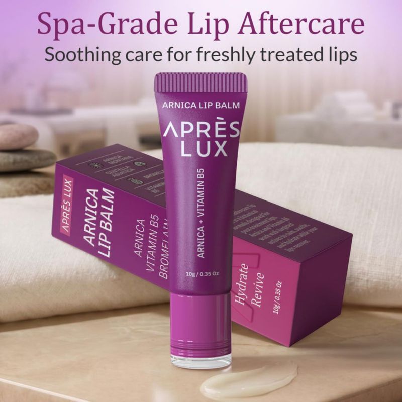 Bálsamo labial Escentile Arnica 10 g para cuidado post‑relleno