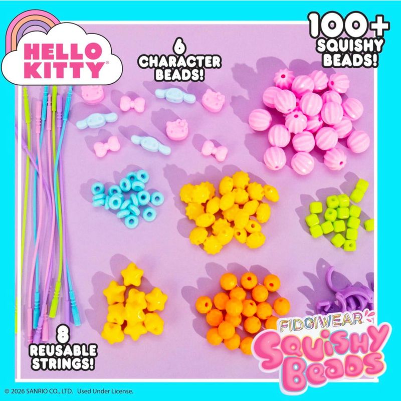 Juguete de Apretar Horizon Group USA Hello Kitty – Cuentas Squishy