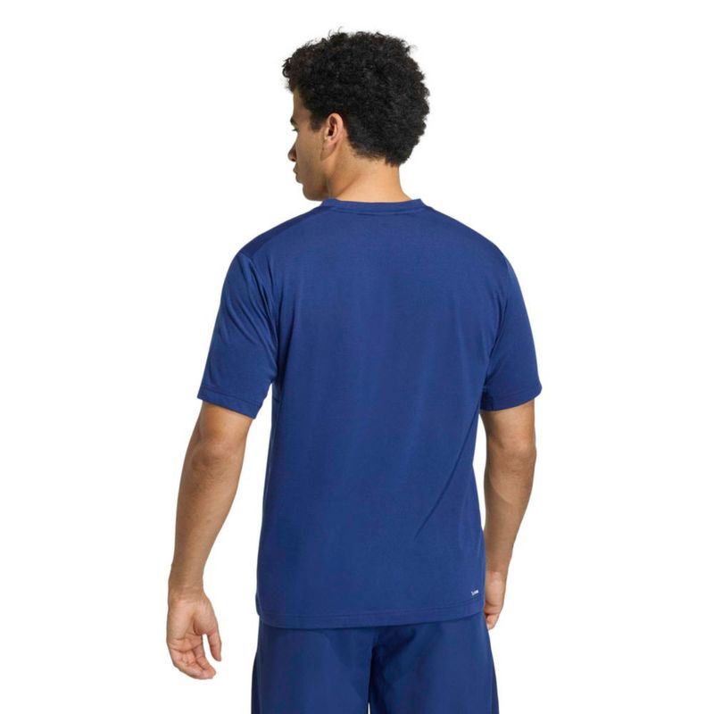 Camiseta adidas Feel Ready azul oscuro talla grande para hombre