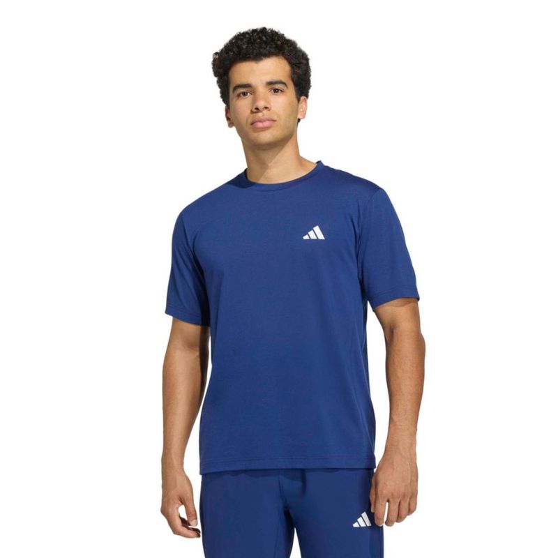 Camiseta adidas Feel Ready azul oscuro talla grande para hombre