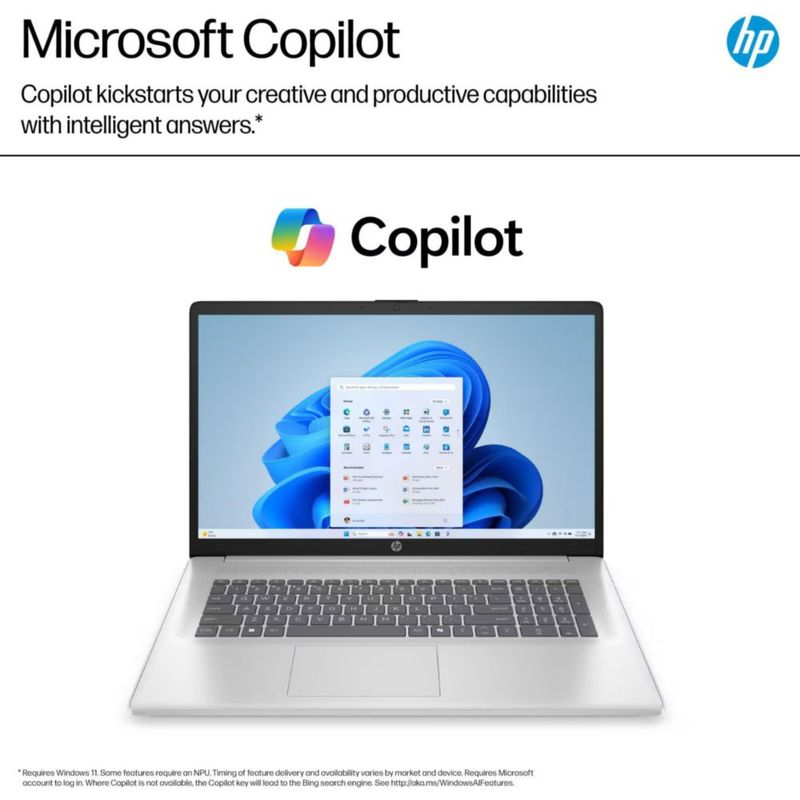 Portátil HP 173" i3‑N305 16 GB RAM 1 TB SSD Wi‑Fi 6