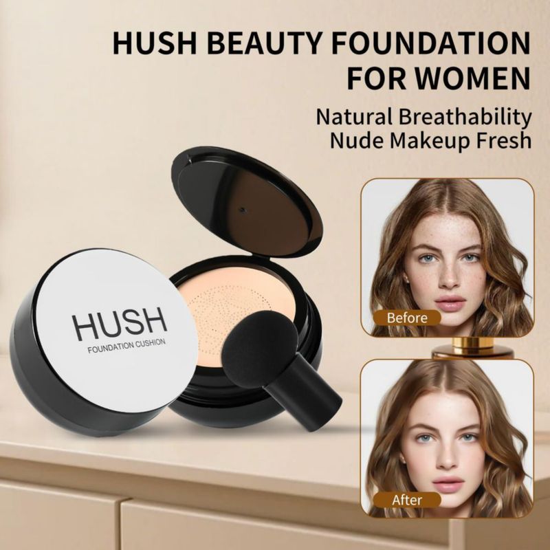 Base HUSH Beauty Air Cushion CC Cream Natural