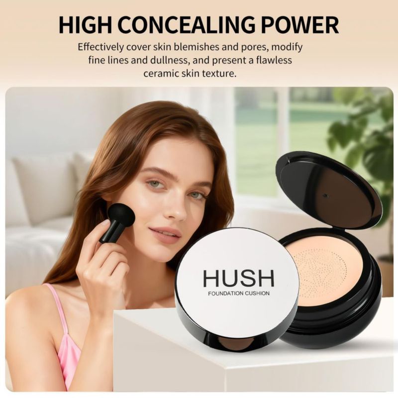 Base HUSH Beauty Air Cushion CC Cream Natural