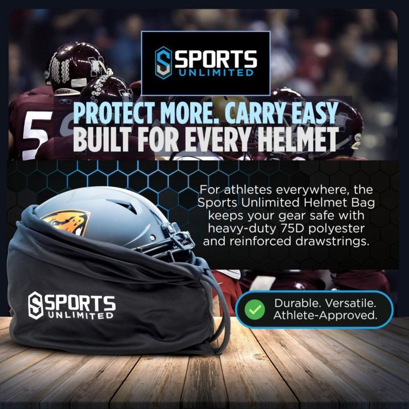 Bolsa para casco Sports Unlimited 46 cm x 41 cm