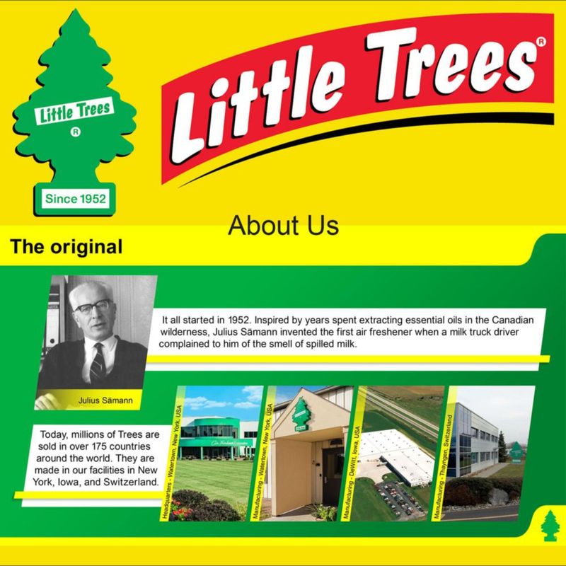 Ambientador LITTLE TREES Rose Thorn - Pack de 6