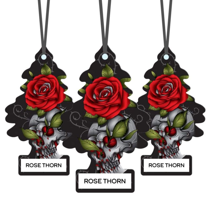Ambientador LITTLE TREES Rose Thorn - Pack de 6