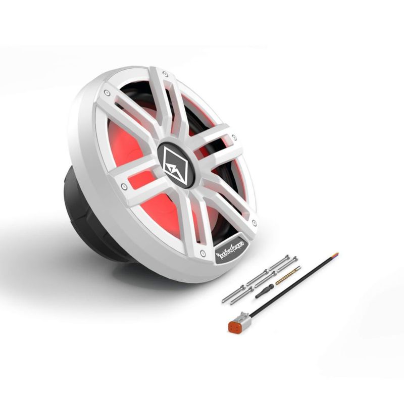 Subwoofer Marino Rockford Fosgate 30 cm Blanco RGB