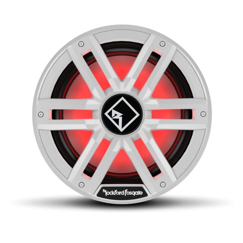 Subwoofer Marino Rockford Fosgate 30 cm Blanco RGB