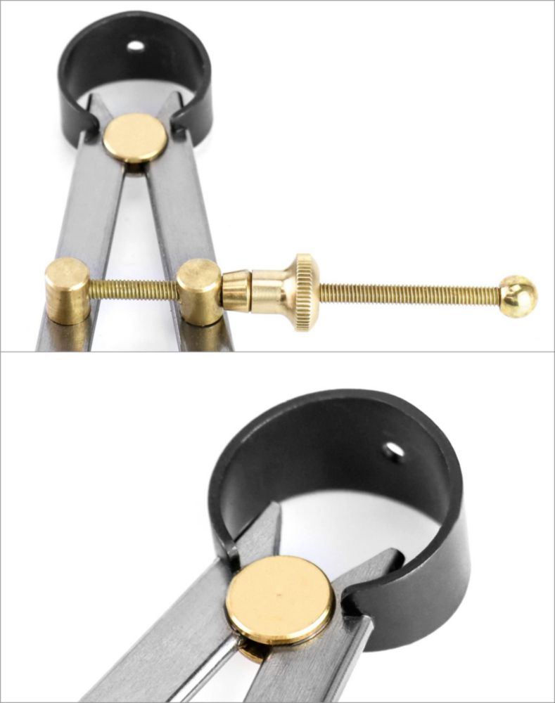 Divisores de Resorte QWORK 30 cm con Ajuste de Tuerca