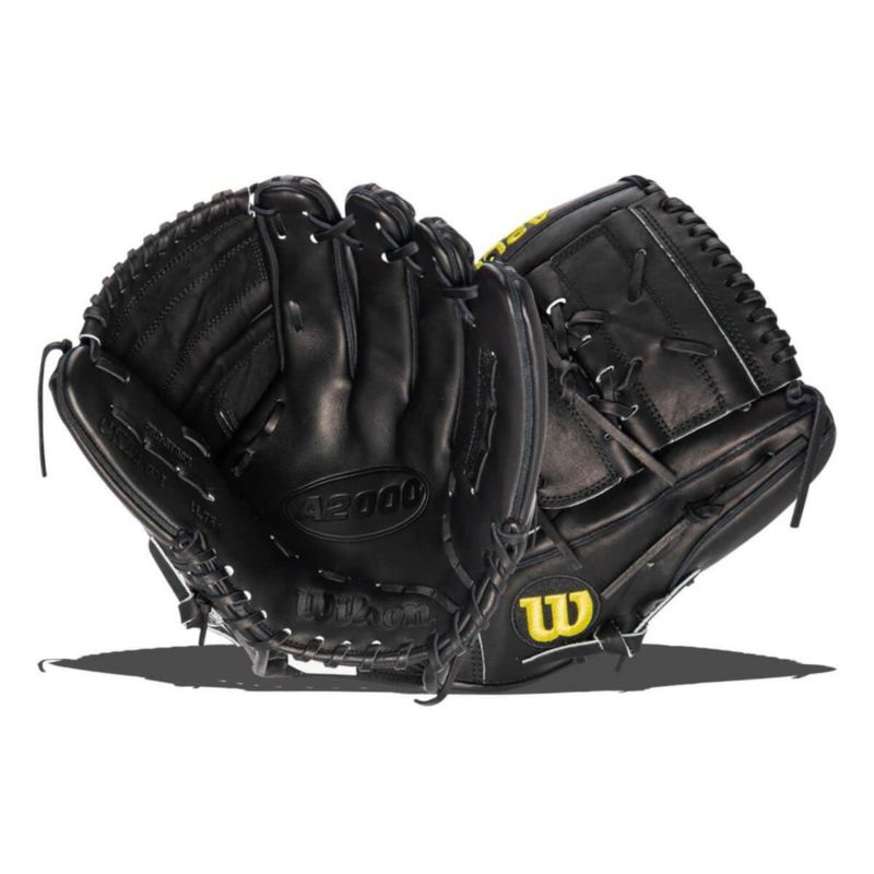 Guante de béisbol WILSON 29 cm Kershaw A2000 negro/amarillo
