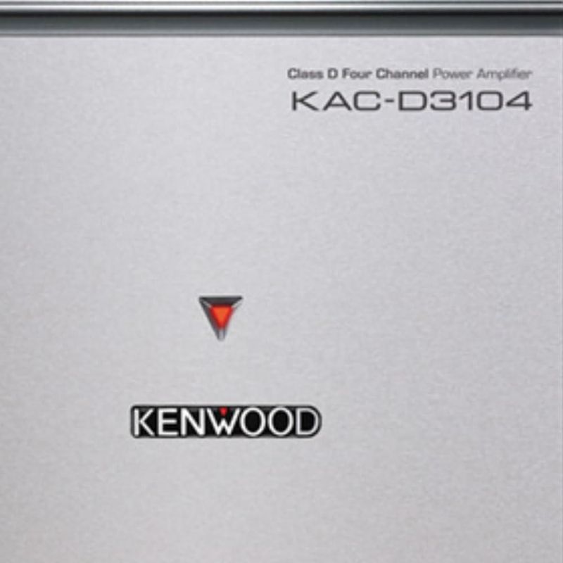 Amplificador de potencia Kenwood KACD3104 600W 4 canales