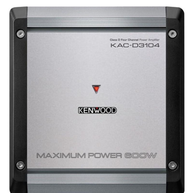 Amplificador de potencia Kenwood KACD3104 600W 4 canales