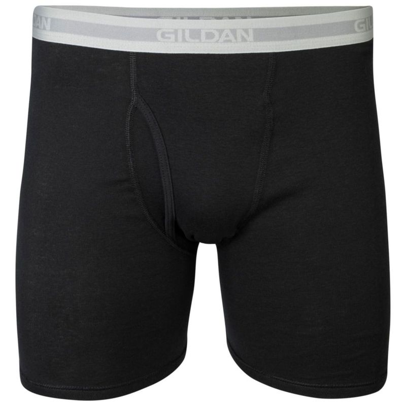 Calzoncillos tipo boxer Gildan talla S 15 cm pack de 10 unidades negro/granate