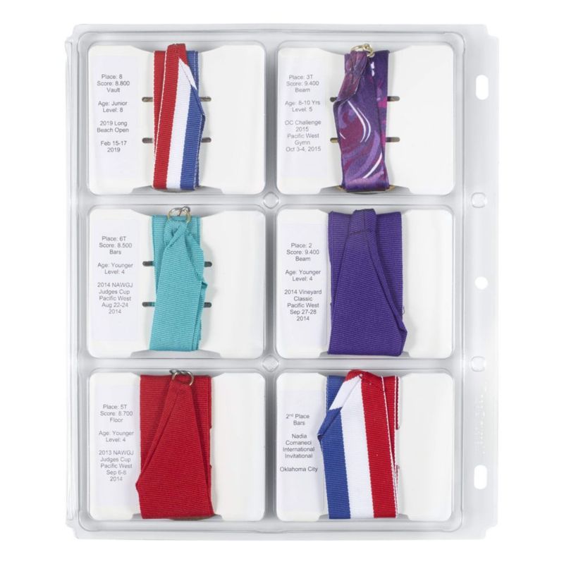 Organizador de Medallas Mercurydean Pack de 2 para 12 Medallas
