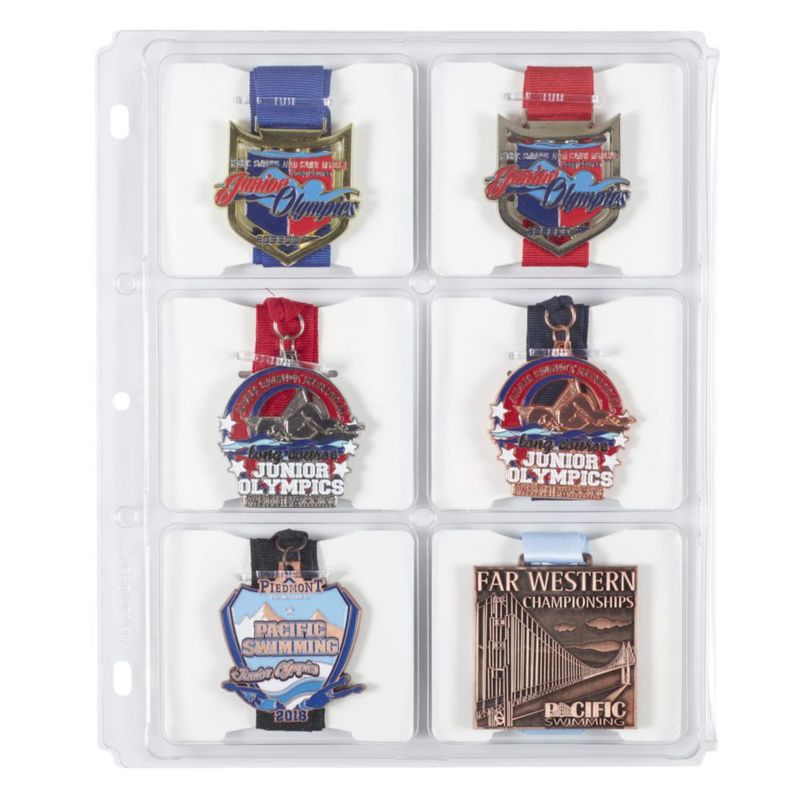 Organizador de Medallas Mercurydean Pack de 2 para 12 Medallas