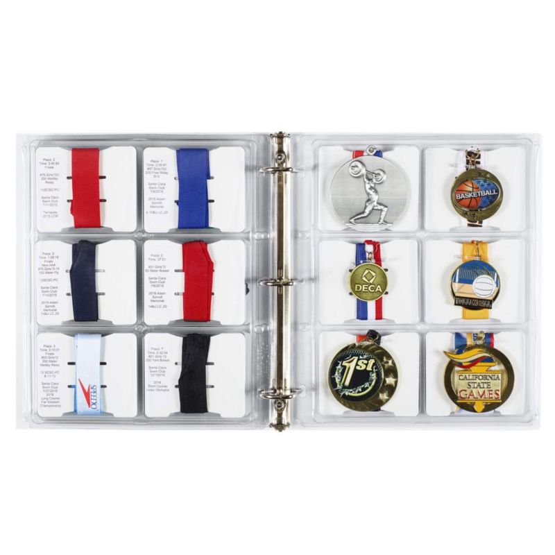 Organizador de Medallas Mercurydean Pack de 2 para 12 Medallas
