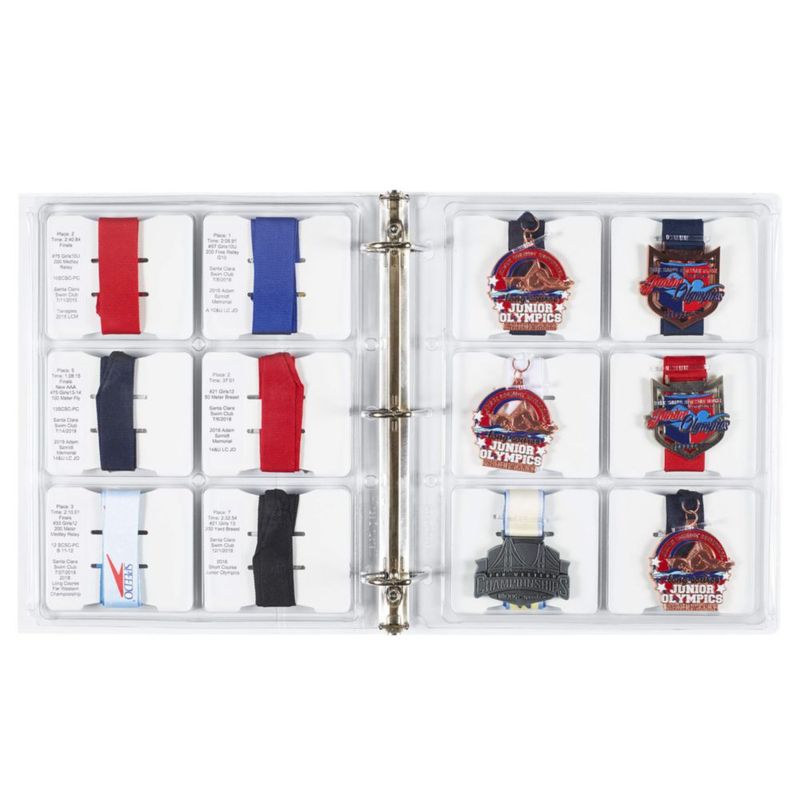Organizador de Medallas Mercurydean Pack de 2 para 12 Medallas