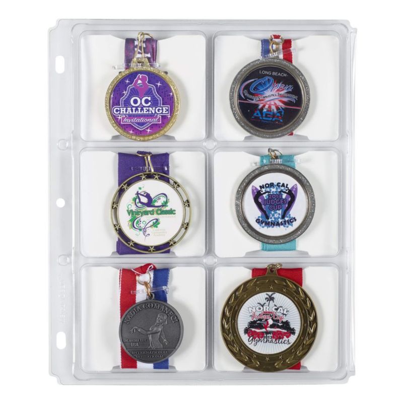 Organizador de Medallas Mercurydean Pack de 2 para 12 Medallas