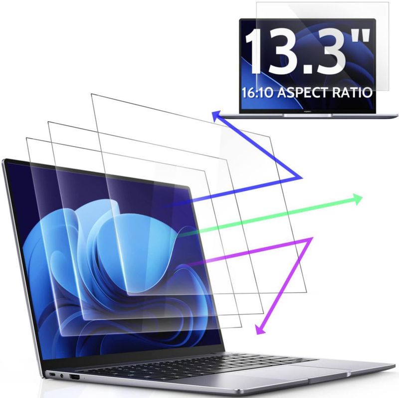 Protector de pantalla Peslv 33 cm 16:10 anti luz azul
