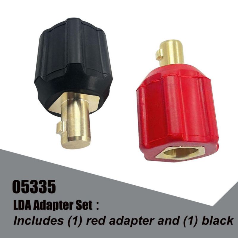 Adaptadores tipo Dinse ZGTools para cables de soldadura – paquete de 2