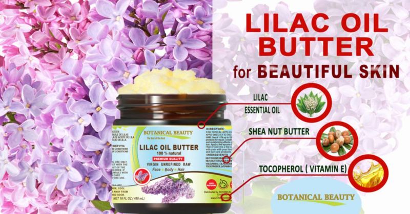 Manteca de Aceite Botanical Beauty Lila 120 ml Cara Cuerpo y Cabello