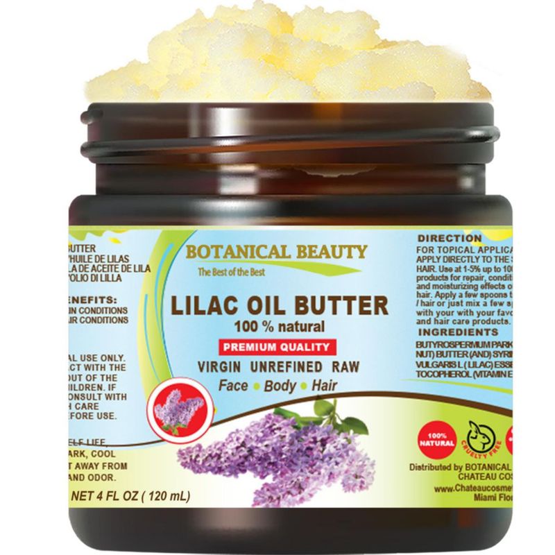 Manteca de Aceite Botanical Beauty Lila 120 ml Cara Cuerpo y Cabello