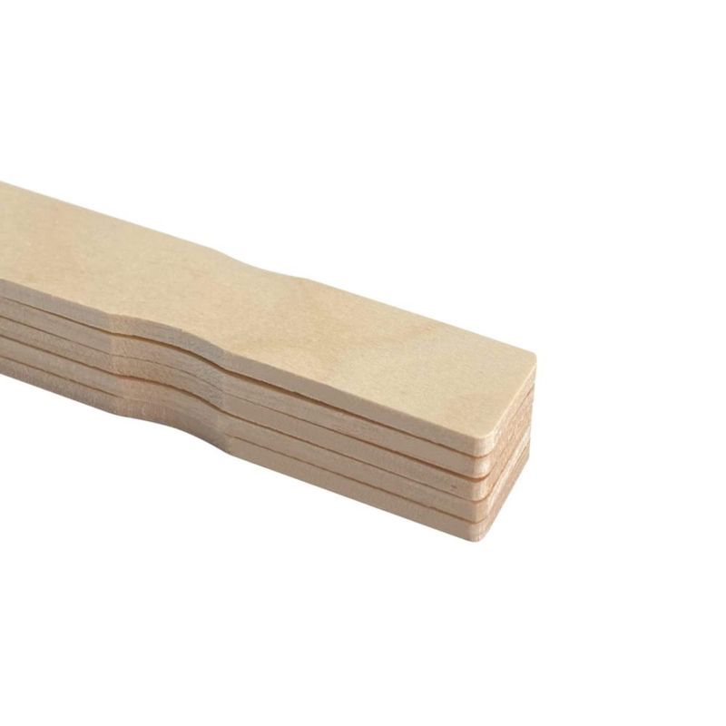 Palitos de Pintura de 12 Pulgadas Paquete de 50 Palillos de Madera para Mezclar Pintura Epoxi y Resina