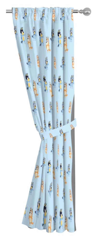 Cortinas Jay Franco 107 cm x 213 cm Bluey y Bingo (2 unidades)