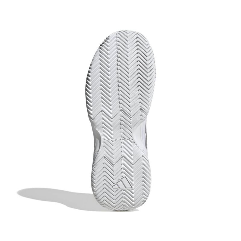 Zapatillas adidas Gamecourt 2 W para mujer blanco/plata talla 6