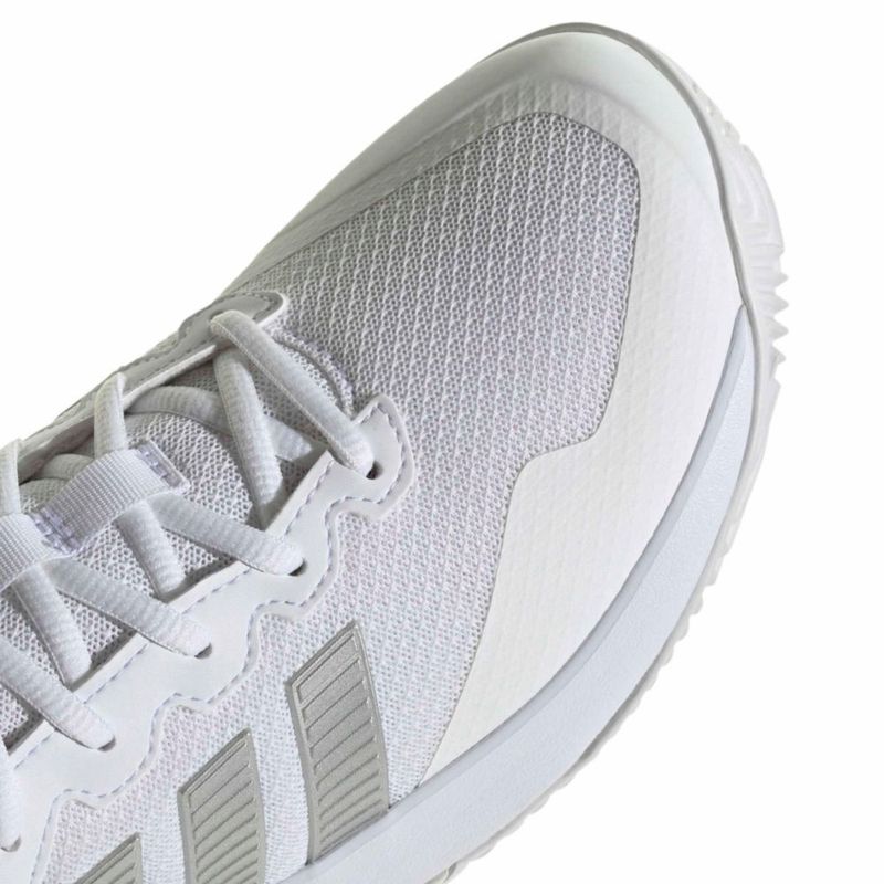 Zapatillas adidas Gamecourt 2 W para mujer blanco/plata talla 6