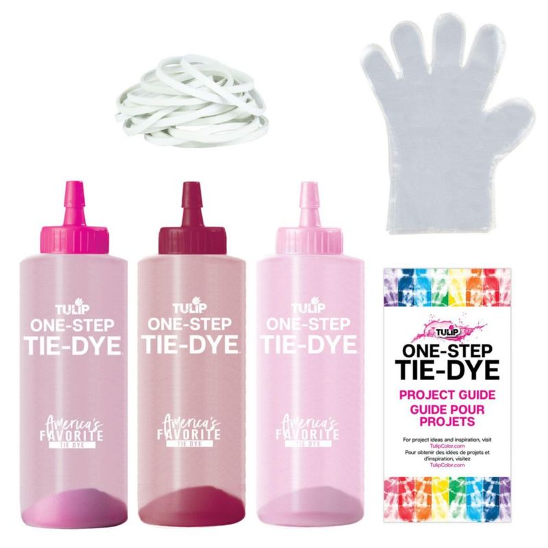 Kit de tintado tie-dye de 3 colores DYE TULIP Cerezo en Flor