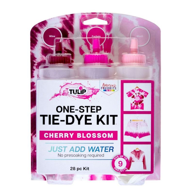Kit de tintado tie-dye de 3 colores DYE TULIP Cerezo en Flor