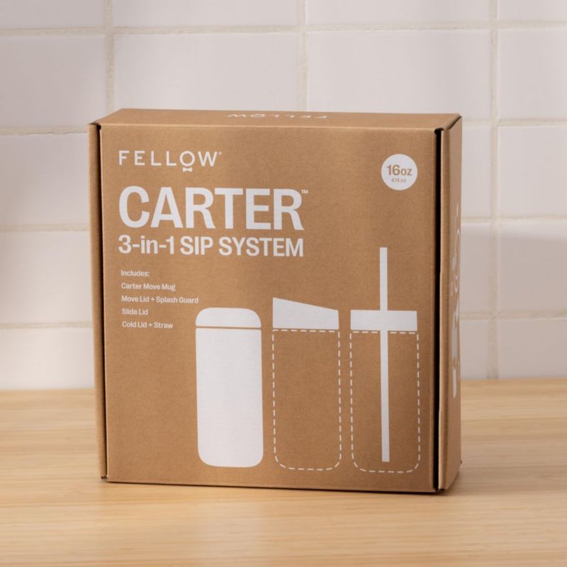 Taza de viaje Fellow 473 ml 3 en 1 con revestimiento cerámico