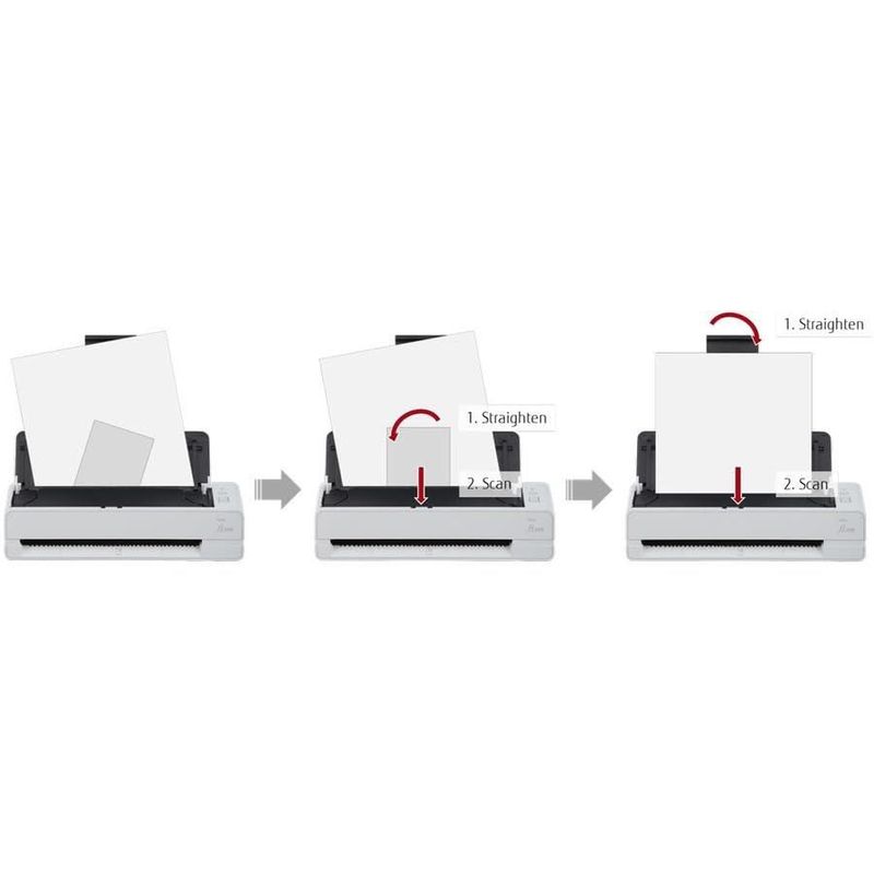 Escáner Fujitsu fi-800R óptico de 600 dpi