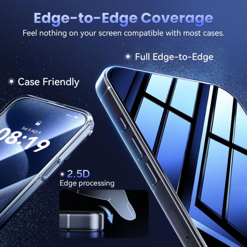 Protector de pantalla Sombbry para iPhone 17 Pro Max 69" (Pack de 3)