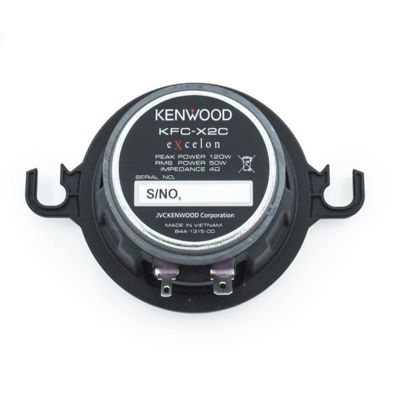 Parlantes para auto Kenwood KFC-X2C de rango medio de 64 cm 120 W par