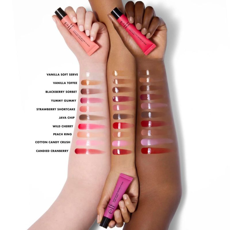 Bálsamo Labial e.l.f. Glow Reviver Melting Hidratante Sabor Durazno