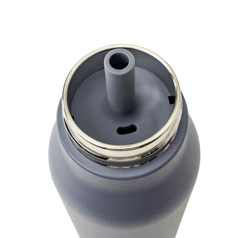 Botella de agua Asobu 400 ml gris pizarra aislada