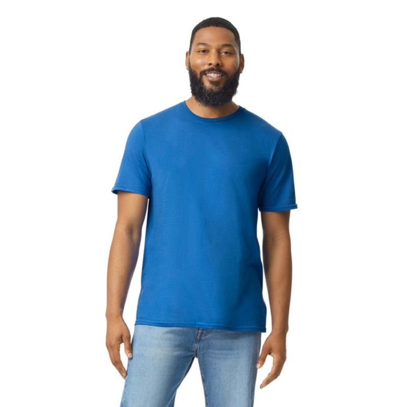 Camiseta Gildan G64000 Royal pack de 2 talla 2XL