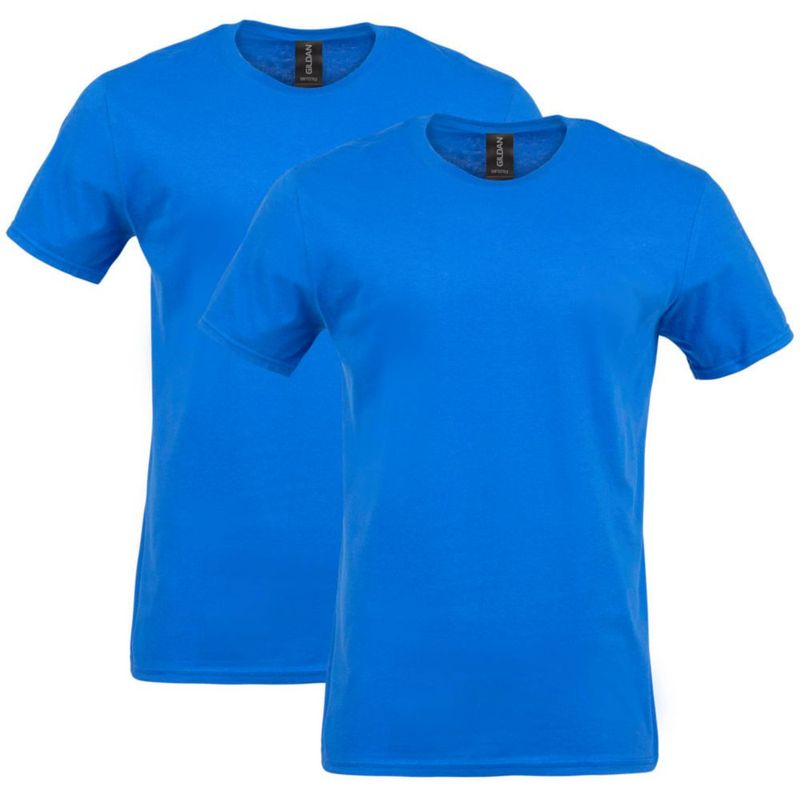 Camiseta Gildan G64000 Royal pack de 2 talla 2XL