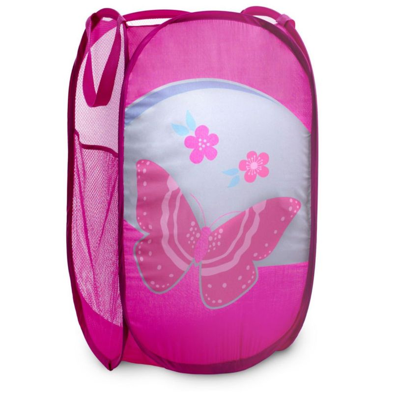 Cesto de ropa plegable Handy Laundry con diseño de mariposa