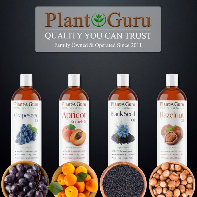Aceite de Avellana Plant Guru 118 ml Prensado en Frío y Natural