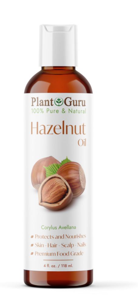 Aceite de Avellana Plant Guru 118 ml Prensado en Frío y Natural