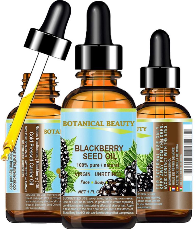 Aceite de semilla Botanical Beauty 30 ml puro virgen prensado en frío