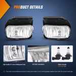 Conjunto de luces antiniebla Nilight para Chevy Avalanche 2002‑2006